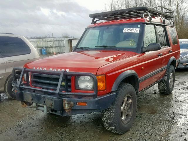 SALTY1243XA217969 - 1999 LAND ROVER DISCOVERY RED photo 2