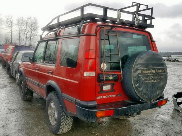 SALTY1243XA217969 - 1999 LAND ROVER DISCOVERY RED photo 3