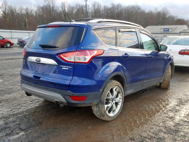 1FMCU9J90EUA10221 - 2014 FORD ESCAPE TIT BLUE photo 4