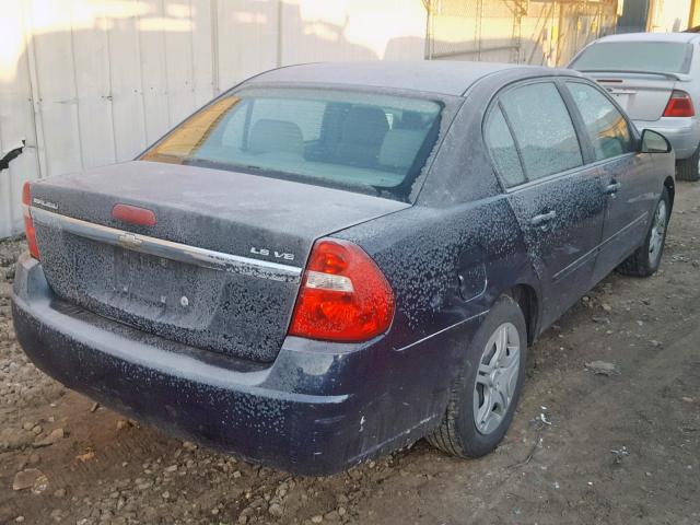 1G1ZS58N97F207212 - 2007 CHEVROLET MALIBU LS ლურჯი ფოტო 4