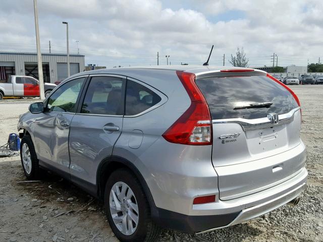 3CZRM3H55GG713893 - 2016 HONDA CR-V EX SILVER photo 3