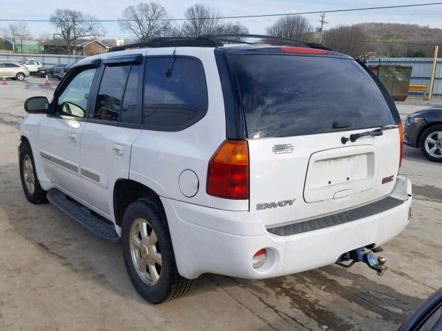 1GKDS13S822468763 - 2002 GMC ENVOY WHITE photo 3