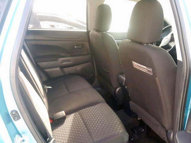 JA4AP4AU3CZ000125 - 2012 MITSUBISHI OUTLANDER BLUE photo 6