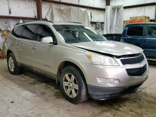 1GNER23D19S152710 - 2009 CHEVROLET TRAVERSE L GOLD photo 1