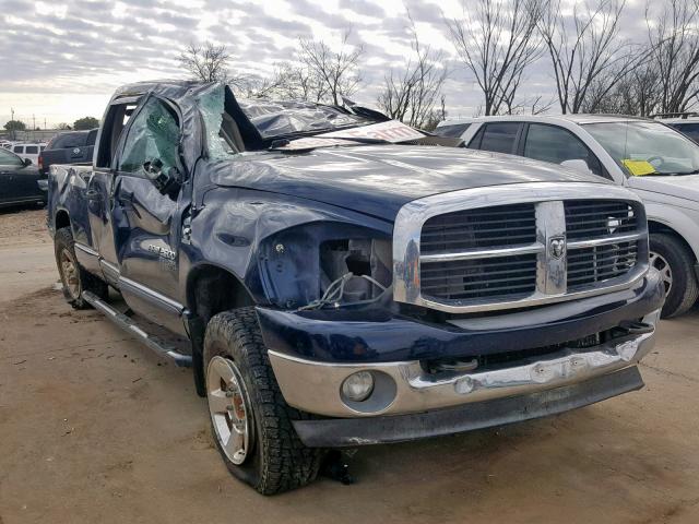 1D7KS28C26J214588 - 2006 DODGE RAM 2500 S BLUE photo 1