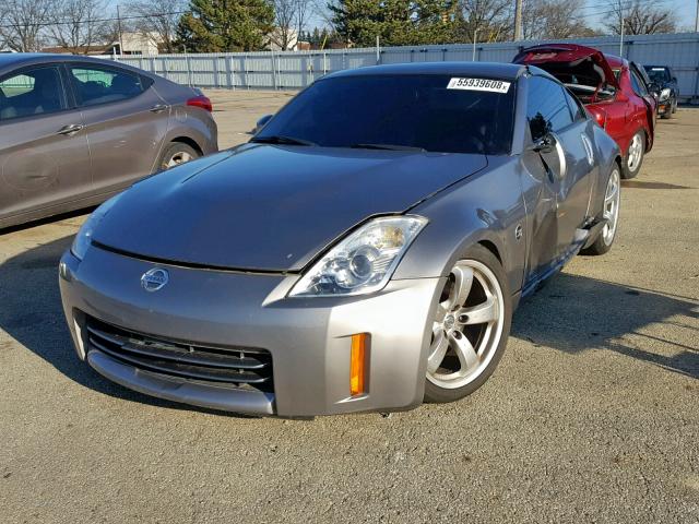 JN1BZ34E18M750357 - 2008 NISSAN 350Z COUPE SILVER photo 2