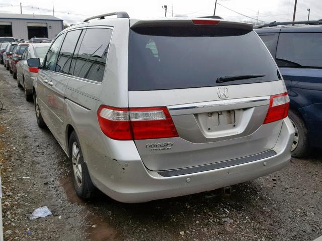 5FNRL38896B094559 - 2006 HONDA ODYSSEY TO SILVER photo 3