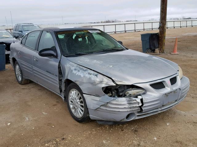 1G2NE52E8XM769012 - 1999 PONTIAC GRAND AM S GRAY photo 1