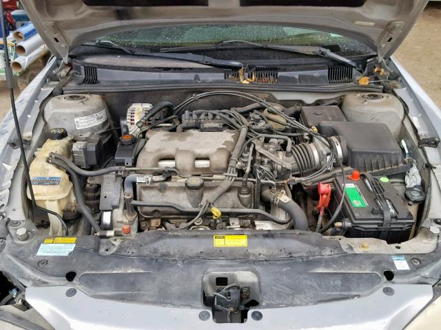 1G2NE52E8XM769012 - 1999 PONTIAC GRAND AM S GRAY photo 7