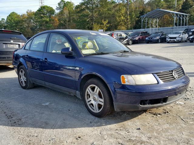 WVWPD23B1YE255458 - 2000 VOLKSWAGEN PASSAT GLX Mavi foto 1
