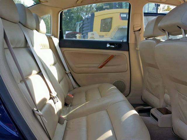 WVWPD23B1YE255458 - 2000 VOLKSWAGEN PASSAT GLX Mavi foto 6