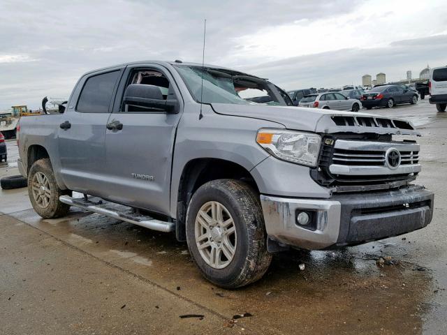 5TFEM5F1XGX107002 - 2016 TOYOTA TUNDRA CRE SILVER photo 1