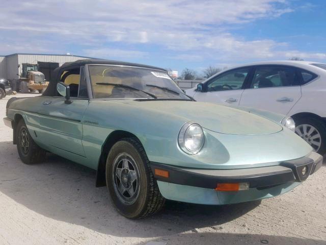 ZARBA5412E1019498 - 1984 ALFA ROMEO VELOCE 200 TEAL photo 1