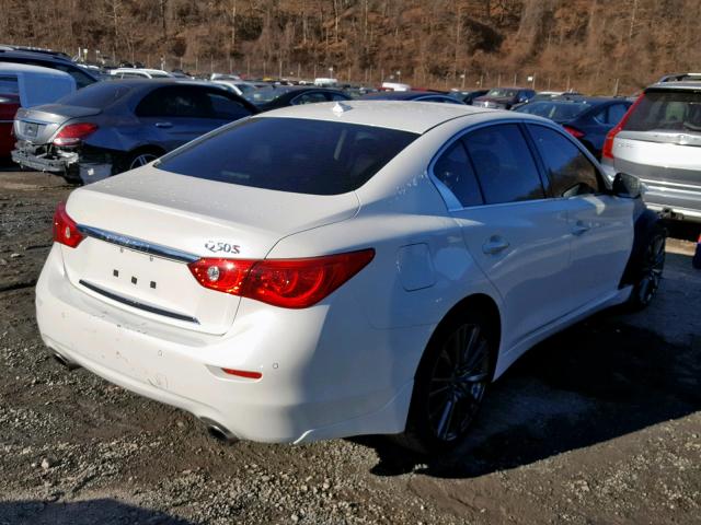 JN1FV7AR0HM870291 - 2017 INFINITI Q50 RED SP WHITE photo 4