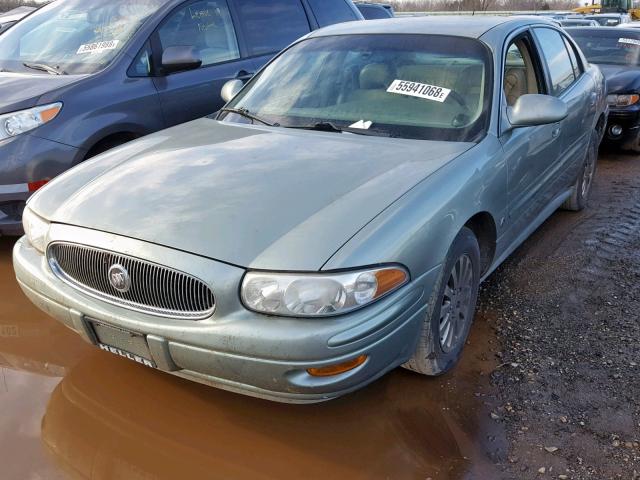 1G4HP54K65U189241 - 2005 BUICK LESABRE CU TEAL photo 2