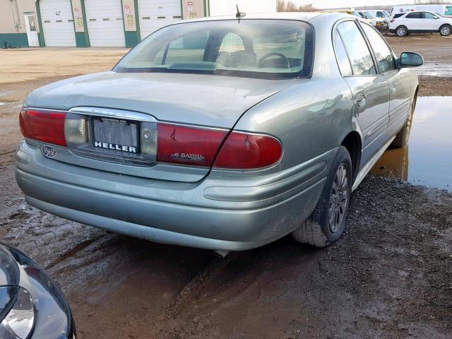 1G4HP54K65U189241 - 2005 BUICK LESABRE CU TEAL photo 4