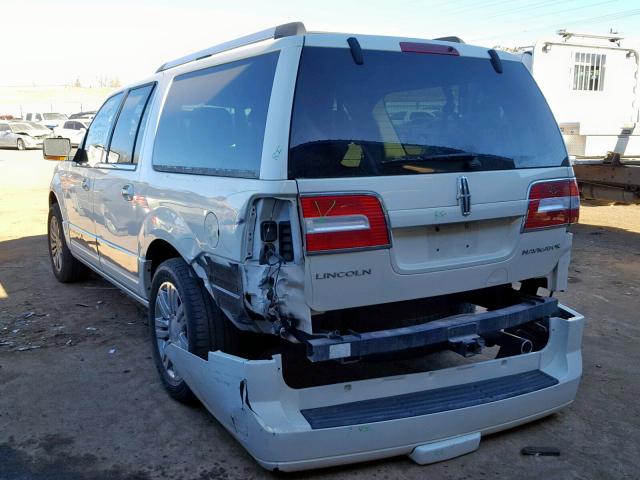5LMFL28557LJ22643 - 2007 LINCOLN NAVIGATOR Ақ фото 3