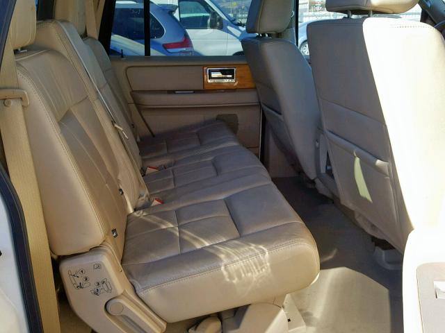 5LMFL28557LJ22643 - 2007 LINCOLN NAVIGATOR Ақ фото 6