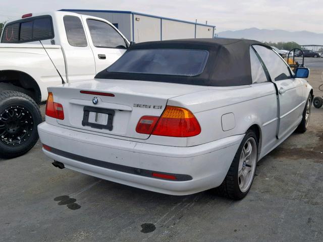 WBABW33404PG98078 - 2004 BMW 325 CI WHITE photo 4