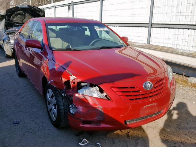 4T1BE46K29U343193 - 2009 TOYOTA CAMRY BASE RED photo 1