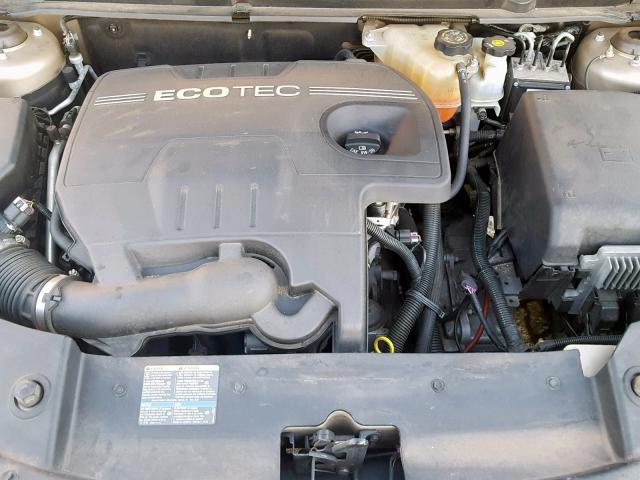 1G1ZH57B18F231284 - 2008 CHEVROLET MALIBU 1LT 金色 照片 7