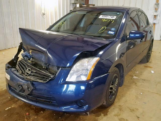 3N1AB6AP5CL744653 - 2012 NISSAN SENTRA 2.0 BLUE photo 2