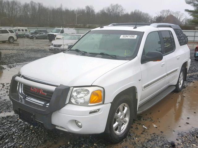 1GKET12P646164972 - 2004 GMC ENVOY XUV WHITE photo 2