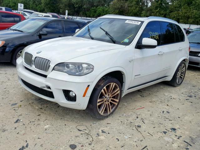 5UXZV8C5XCL423622 - 2012 BMW X5 XDRIVE5 WHITE photo 2