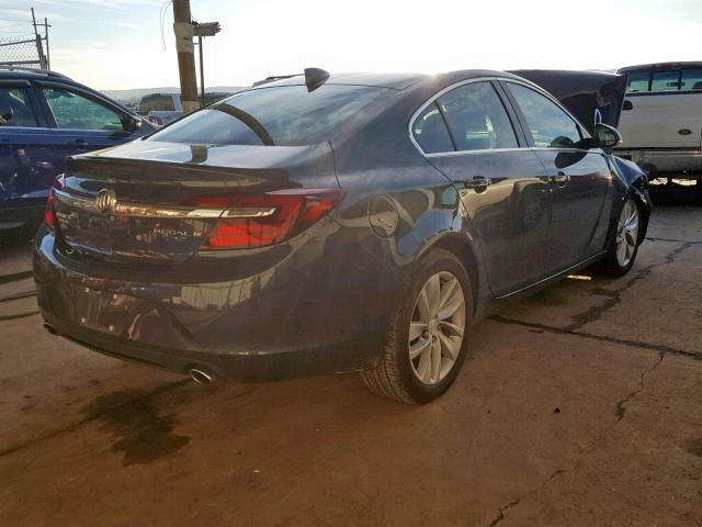 2G4GK5EXXF9133287 - 2015 BUICK REGAL GRAY photo 4