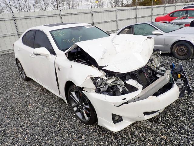 JTHBE5C28B5027181 - 2011 LEXUS IS 350 WHITE photo 1