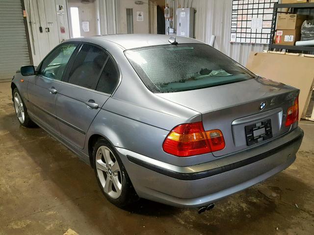 WBAEW53474PN35336 - 2004 BMW 330 XI GRAY photo 3