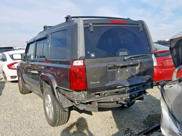 1J8HG48K26C288969 - 2006 JEEP COMMANDER CHARCOAL photo 3