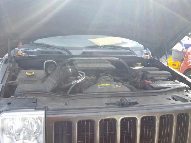 1J8HG48K26C288969 - 2006 JEEP COMMANDER CHARCOAL photo 7