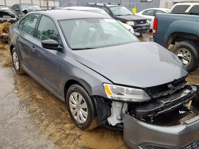 3VW2K7AJ8DM219923 - 2013 VOLKSWAGEN JETTA BASE GRAY photo 1