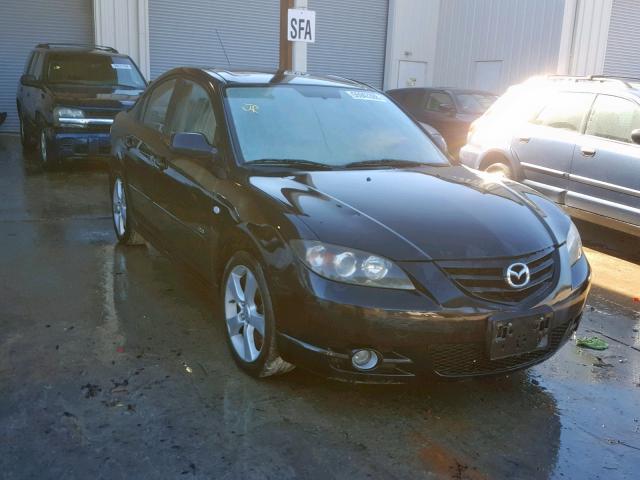 JM1BK323641150593 - 2004 MAZDA 3 S BLACK photo 1