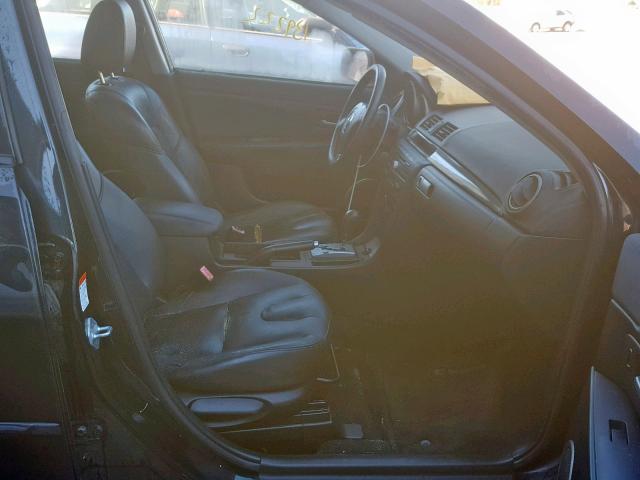 JM1BK323641150593 - 2004 MAZDA 3 S BLACK photo 5