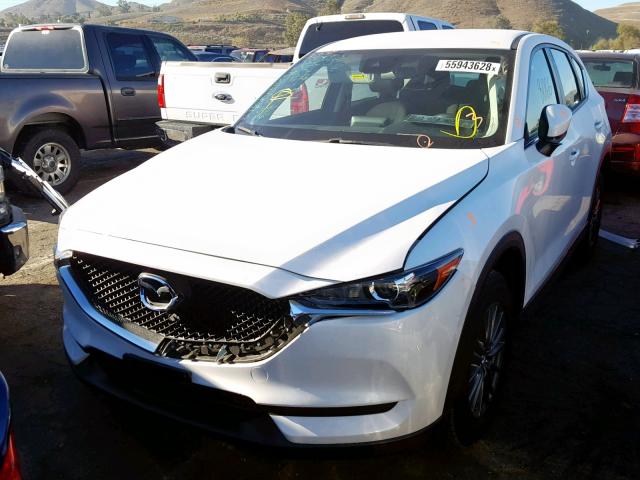 JM3KFABMXJ1426102 - 2018 MAZDA CX-5 SPORT WHITE photo 2