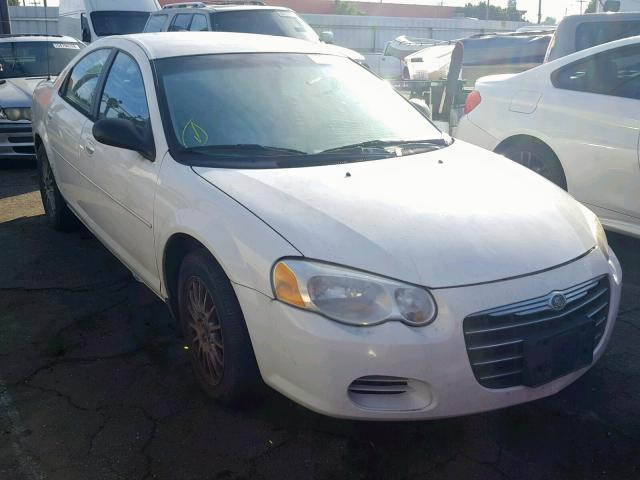 1C3EL56R16N210977 - 2006 CHRYSLER SEBRING TO WHITE photo 1