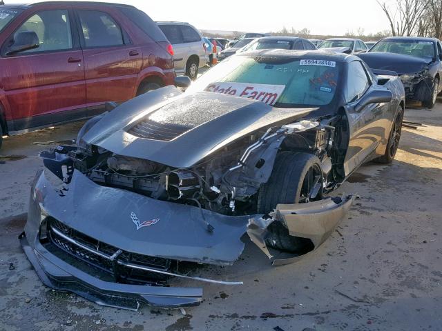 1G1YK2D70G5108088 - 2016 CHEVROLET CORVETTE S GRAY photo 2