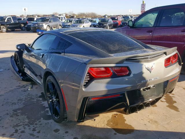 1G1YK2D70G5108088 - 2016 CHEVROLET CORVETTE S GRAY photo 3