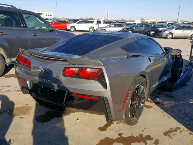 1G1YK2D70G5108088 - 2016 CHEVROLET CORVETTE S GRAY photo 4