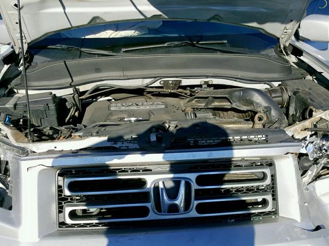 2HJYK16556H503299 - 2006 HONDA RIDGELINE SILVER photo 7