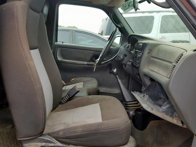 1FTYR14U45PA41838 - 2005 FORD RANGER SUP GRAY photo 5