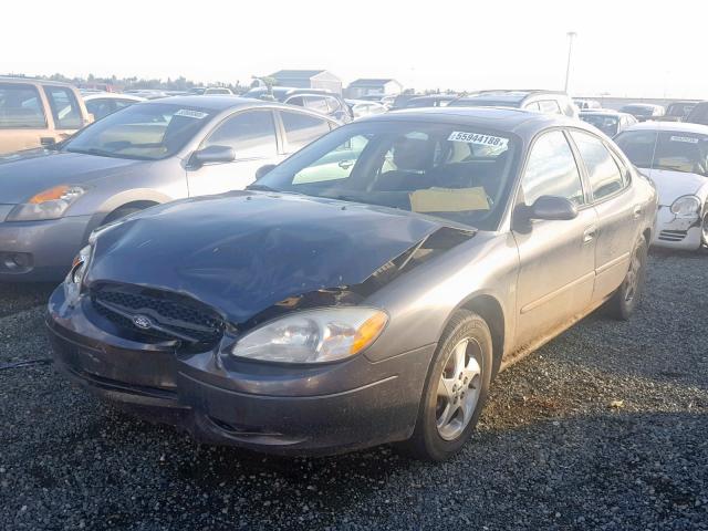 1FAFP55S53G209717 - 2003 FORD TAURUS SES GRAY photo 2