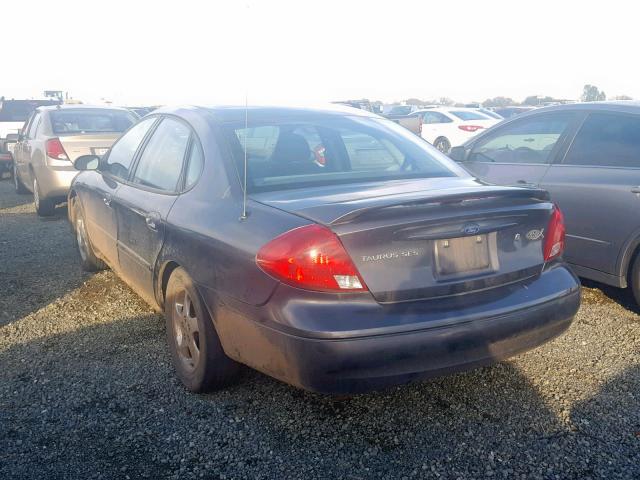 1FAFP55S53G209717 - 2003 FORD TAURUS SES GRAY photo 3