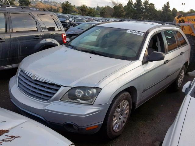 2C8GM48L05R496227 - 2005 CHRYSLER PACIFICA SILVER photo 2