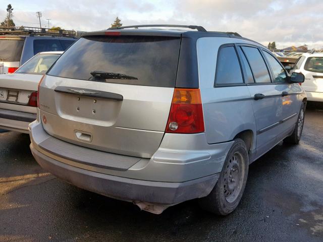 2C8GM48L05R496227 - 2005 CHRYSLER PACIFICA SILVER photo 4