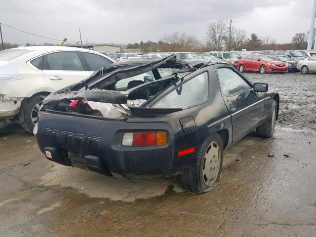 WP0JB0926ES861018 - 1984 PORSCHE 928 S BLACK photo 4