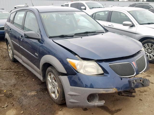 5Y2SL65886Z462053 - 2006 PONTIAC VIBE BLUE photo 1