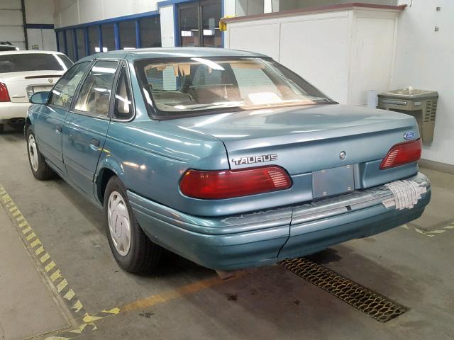 1FACP52U5PG325207 - 1993 FORD TAURUS GL GREEN photo 3